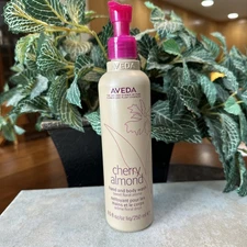 Aveda Cherry Almond Hand And Body Wash Sweet Floral Aroma 8.5oz/250ml  NEW