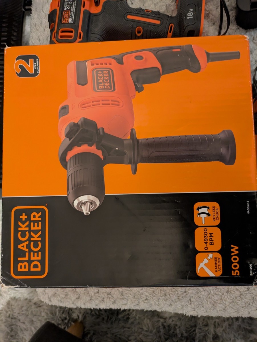 Bosch Corded Hammer Drill B&q B&Q Hammer Drill 500w