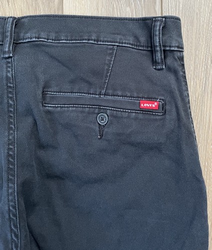 Levi's XX Chino Standard Tapered Pants Stretch Black Mens Size 31x30 - Picture 6 of 9