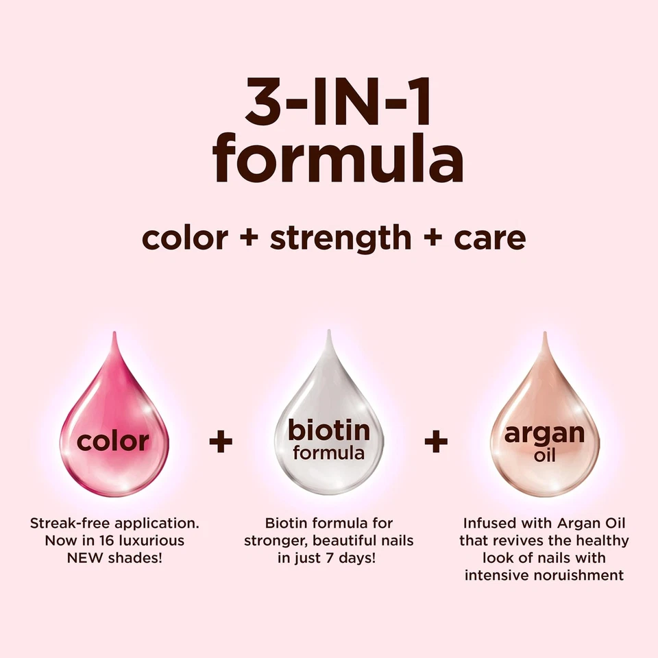 Color Therapy Nagellack mit Arganöl Rosy-Quartz Rosa sofort pflegender Farbla... - Bild 2 von 4