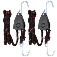 2 Pcs Kayak Rope Tie Down Straps, 3/8" x 10 ft Heavy Kayak Rope Straps Canoe ...