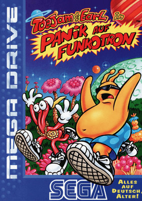 ToeJam & Earl in Panik auf Funkotron |SEGA Mega Drive | +Anleitung |Zustand: GUT