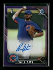 2016 Bowman Chrome #BCAP-RW Ryan Williams Prospects Purple Refractor #/250 Auto