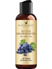 Aceite Semilla De Uva Prensado En Fr o 8 Oz 100  Puro y Natural Para El Cuerpo