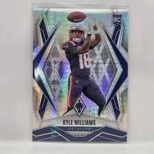 2025 Phoenix - Rookies Kyle Williams #163 Silver Hyper (RC) New England Patriots