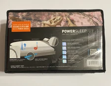 Bedgear Performance Bedding Dri-Tec  King Sheet Set Woodlands Pink New