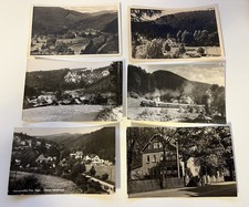 6 AK Meuselbach-Schwarzmühle Pension Henkel u.a. b. Oberweissbach Katzhütte