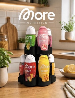 More Sirup Halterung/ Drehbar/ Kapazität für 12 Flaschen