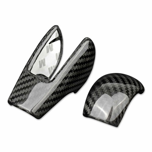 For Subaru Forester 13-18 Carbon Fiber Gear Shift Knob Cover Trim Interior Decor - Picture 2 of 9