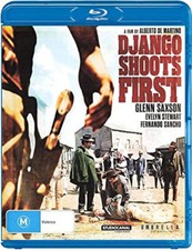 Django Shoots First NEW Classic Blu-Ray Disc Alberto De Martino Glenn Saxson