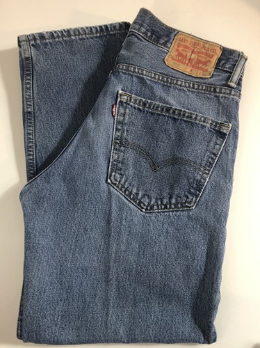 Levi's Men's 550 Relaxed Fit Tapered Leg Jeans Size 33 X 30 - Picture 8 of 10
