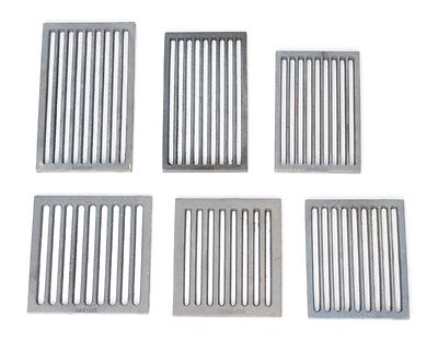Premium Gussrost Ofenrost Kaminrost Ascherost Tafelrost ALLE GRÖSSEN z.B. 18x22