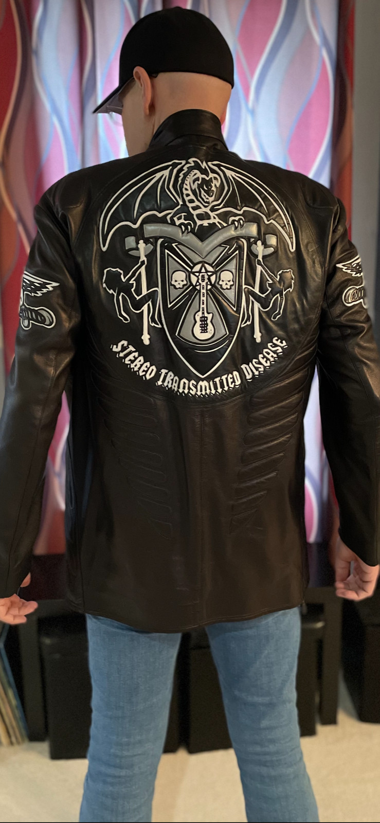 LEATHER JACKET - Custom - Stereo Transmitted Dise… - image 2