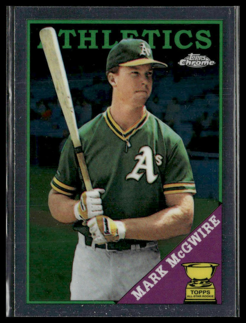 2017 Topps Chrome Update #TARC-4 Mark McGwire Topps All-Rookie Cup