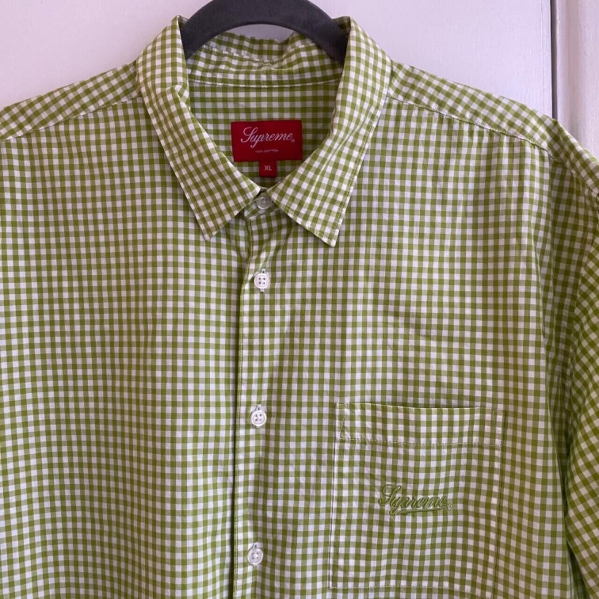 Supreme Gingham S/S Shirt | eBay UK