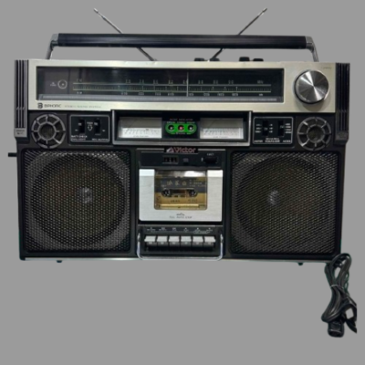 Victor RC-838 Radio Stereo Cassette Recorder FM/AM 2BAND Good | eBay
