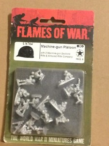 Machine Gun Platoon Flames of War US704 French Korea Belgian Brazilian Turk WWII