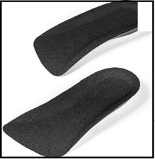 Half Elevator Insole for Men - 1/2 Inch Height Increase Taller Heel Lift Insert