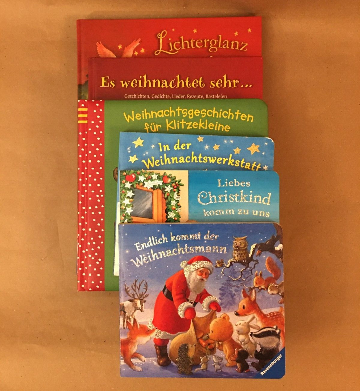 6 Wunderbare Nagelneue Weihnachtsbücher für Kleinkinder in Wert von fast €40