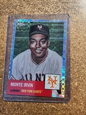 2022 Topps Chrome Platinum Baseball X-Fractor # 34 Willie Mays