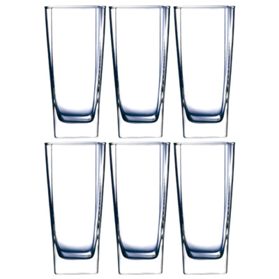 Luminarc 6 höhe Gläser Saftglas Trinkglas Trinkgläser Saftgläser Party 330 ml