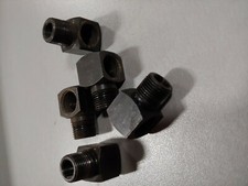QTY (250) 3/8 STEEL (not black iron)  NPT FIP...
