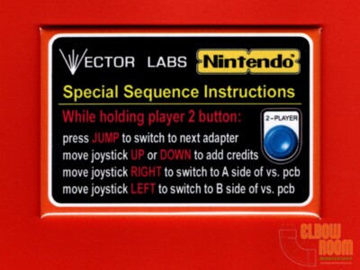 Vector Labs Nintendo 4 in 1 kit 2x3'' instructional magnet arcade (horizontal)