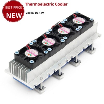 288W Peltier Cooler Thermoelectric Cooler Air Conditioner Cooling