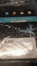 new in case iLuv ICC803CLR Durable Ultra Thin Clear ipad Case with stand