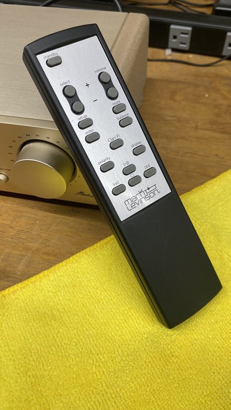 Mark Levinson #585 #585.5 No 585 No 585.5 Integrated Amplifier Metal Remote #2