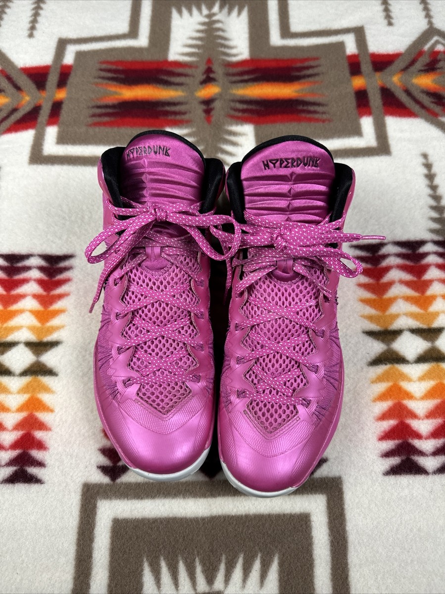 Nike Air Huperdunk 2013 Breast Cancer Awareness Basketball Shoes