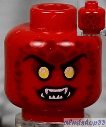 LEGO - Minifigure Heads - PICK YOUR STYLE - Monster Zombie Halloween Scary Alien - Picture 29 of 85