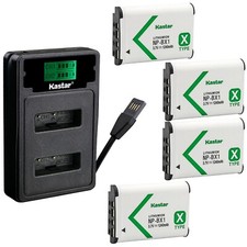 LZD2 Charger 4 battery for HDR-PJ240 PJ240E PJ270 PJ270E PJ275 PJ405 PJ410