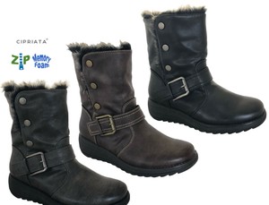 memory foam ladies boots