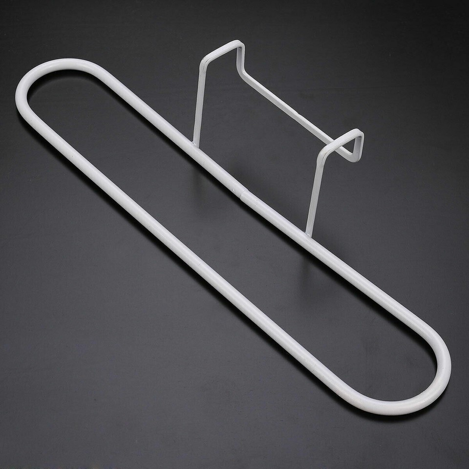 Over The Door Hand Towel Rack Kitchen Bathroom Durable Iron