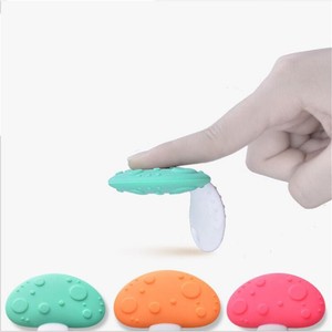 baby mushroom teether