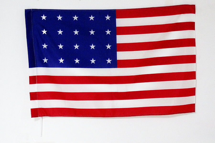 UNITED STATES 1818-1819 20 STARS FLAG 2' x 3' for a pole