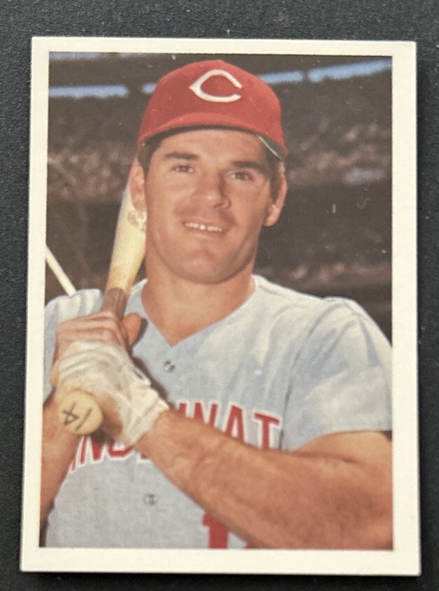 1985 Topps Renata Galasso The Official Pete Rose Baseball Set Card 105 GD/VG O/C