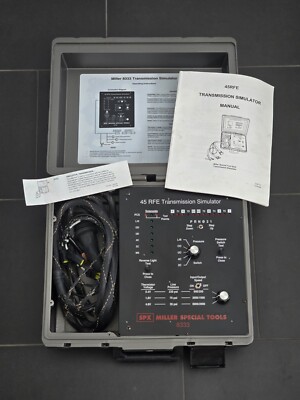 SPX Miller Special Tools 8333 45 RFE Transmission Simulator EXCELLENT CONDITION