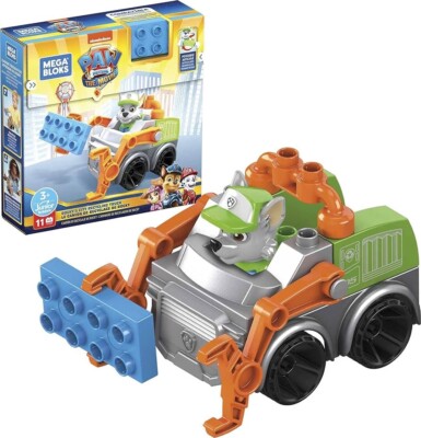 Mattel Mega Bloks Nickelodeon Paw Patrol Rocky's City Recycling Truck
