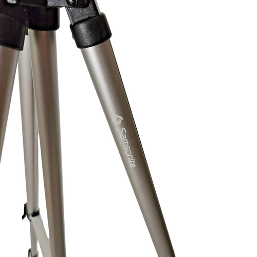 Samsonite Collapsible Aluminum Camera Tripod Tilt Head Extends Up To 43 Inches - Picture 6 of 13