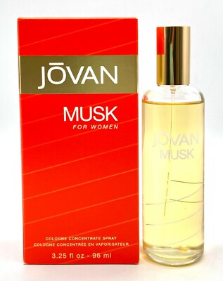 Jovan Musk for Women 3.25 oz Cologne Concentrated Spray NIB 100% AUTHENTIC