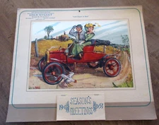 1953 Gold Nugget or Bust Calendar complete Denver CO Robert Pettes signed Artist