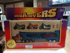 Megamovers Car Transporter With 2 Cars And 3 Motorcycles