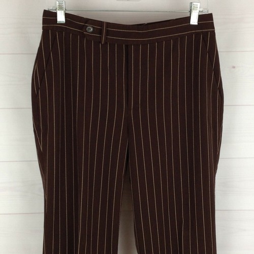 CHAPS womens size 6 stretch brown 