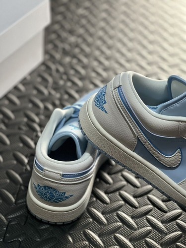 Mens 9.5 / W 11 - Nike Air Jordan 1 Low SE Reverse Ice Blue Sneaker DV1299-104 | eBay