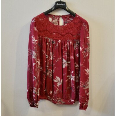 Chemise Pia - Bordeaux - Viscose - Sézane