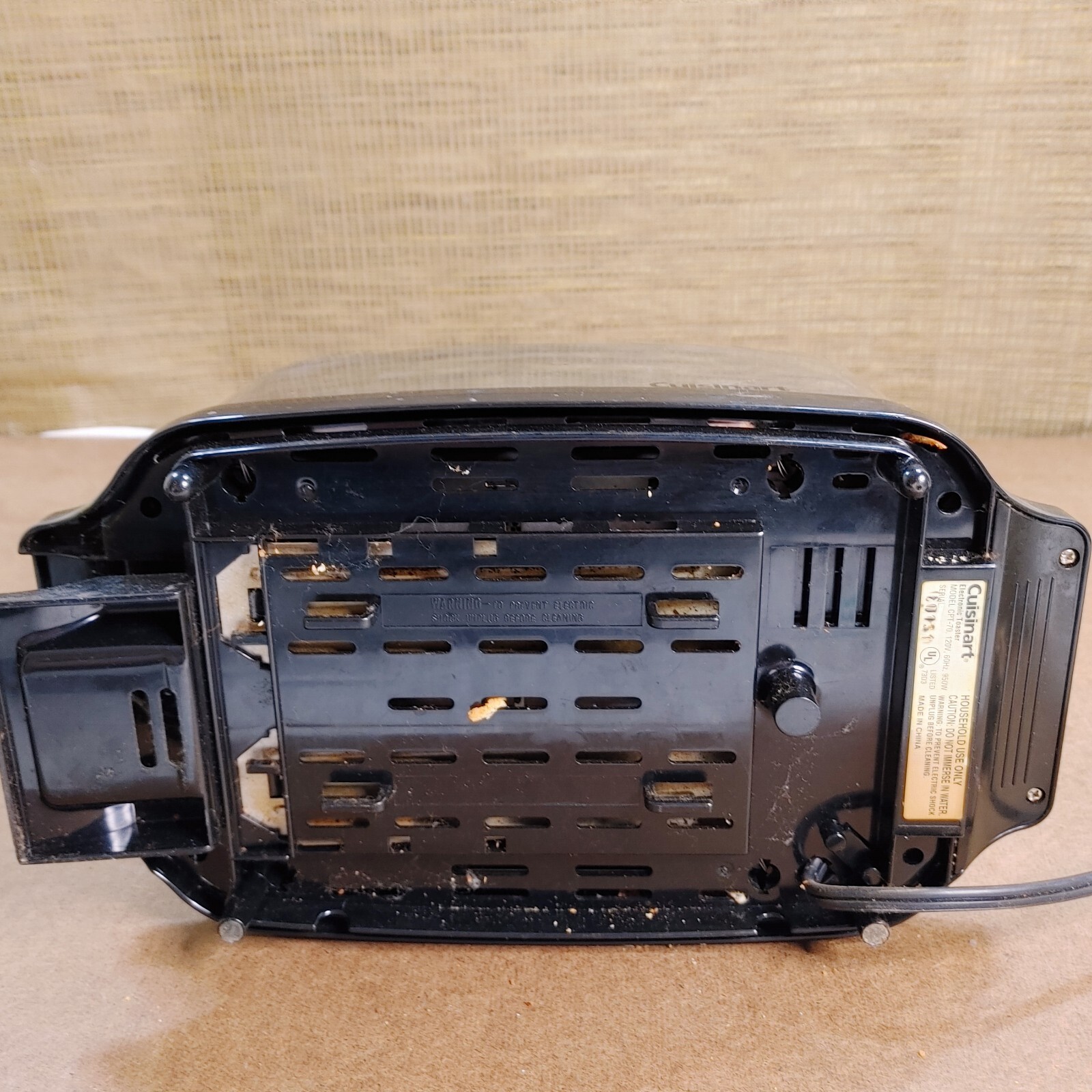 CUISINART ELECTRONIC CHROME TOASTER CPT70 CLASSIC STYLE eBay