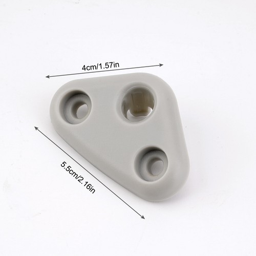 2PCS For 08-19 Subaru Forester 2010 Impreza Crosstrek Sun Visor Mount Beige ABS - Bild 3 von 7