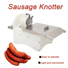 42mm Manual Hand-rolling Sausage Tying & Knotting Machine Stainless Steel